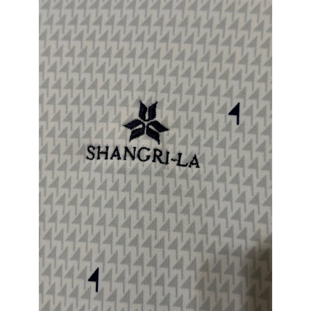 Under Armour Mens Playoff Polo Shirt White‎ Grey Geometric UM0921 Large - Picture 3 of 8